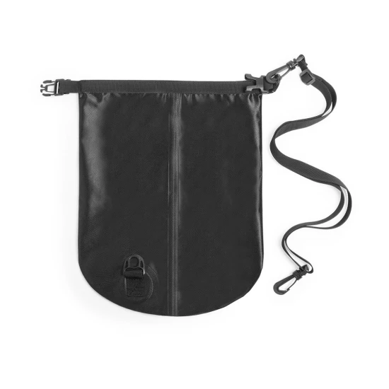 Waterproof bag | Ripstop | 9L | Incl. carabiner | Black