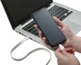 2-in-1-Schlüsselband | Metall und PVC | Ladekabel-Set