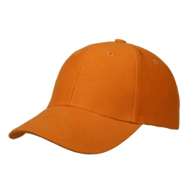 6 panel cap | Cotton heavy brushed | Open metal buckle | Classic American profile | Premium
