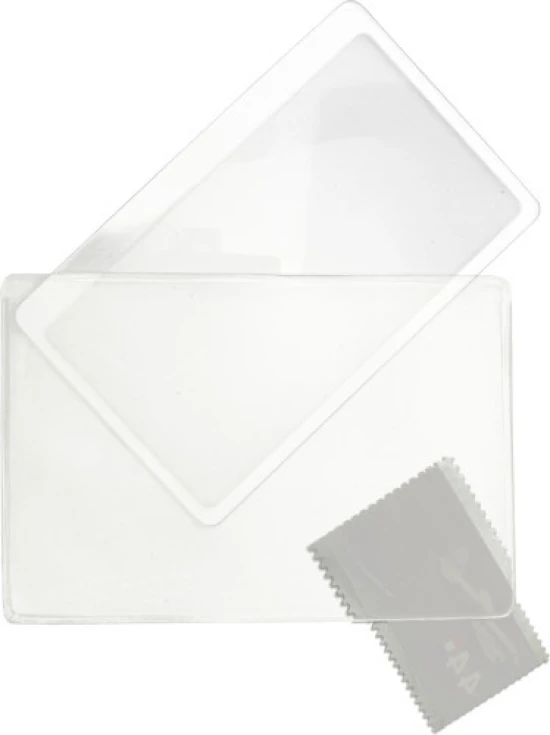 PVC magnifier | Vinyl pouch | Transparent | neutral