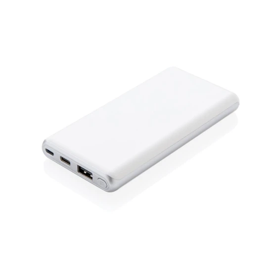 Batterie externe | ABS | 10.000 mAh | Charge rapide | White