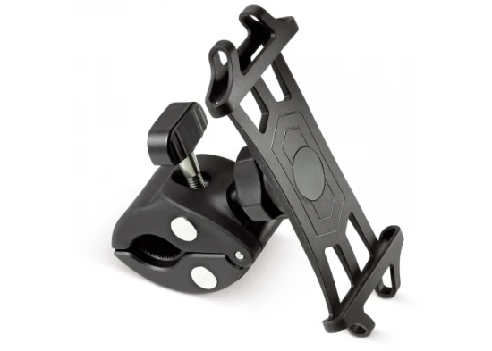 Telefoonhouder | ABS plastic | Gemakkelijk te bevestigen. | Zwart