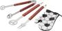 Set BBQ football | Nylon (600D) | Tablier 4 pièces