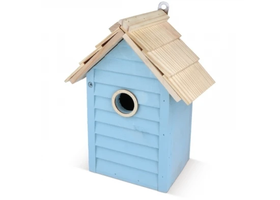 Nesting box | FSC certified wood | Sustainable | Light Blue