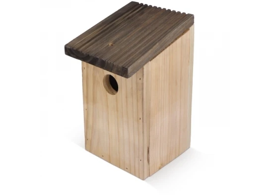 Rustic nesting box | Wood | 22.5x12x14.5 cm | Sustainable | Wood