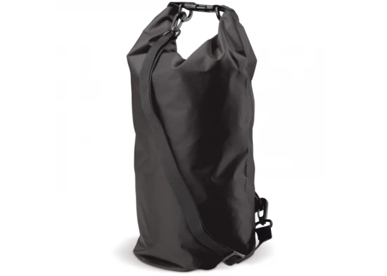 Waterproof duffel bag | PVC | 10L | Can be carried cross body | Black