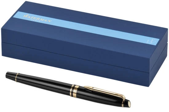Waterman pen Expert | Lak | Zakelijke stijl | zwart;goud