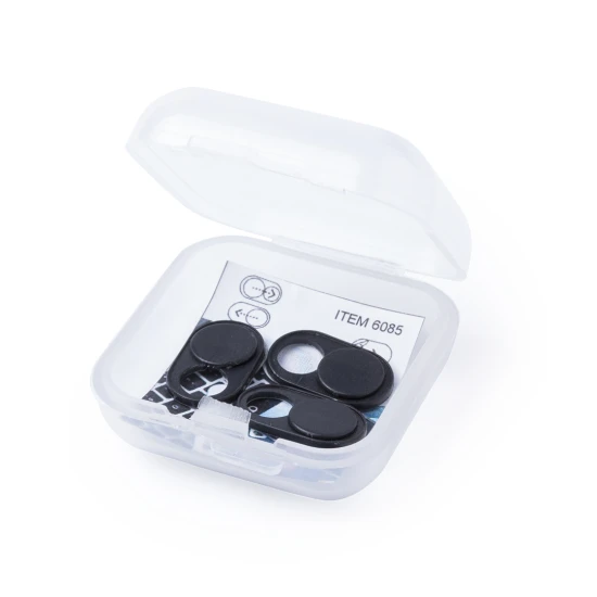 Pembol webcam cover | Ultra compact | Beveiliging | Zwart