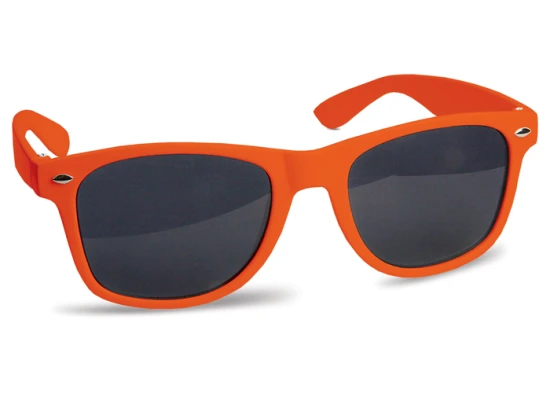 Gafas de sol para fiestas | Policarbonato | Lentes oscuras | Colores variados | Naranja