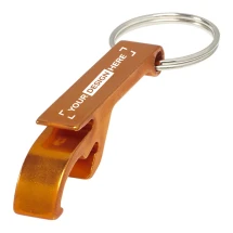 Porte-clé décapsuleur | Aluminium | Nombreuses options d'impression