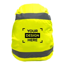 Rucksacküberzug | Polyester | 73x35x0,1 cm | Reflektierende Streifen
