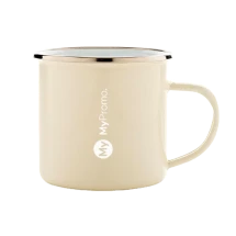 Lichtgewicht mok | Voor kamperen en picknicken | Enkelwandige constructie
