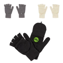 Handschuhe | Acryl | Mit Klappe | Präsentiert in recyceltem Beutel