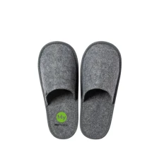 Slippers | Vilt rPET | Gewatteerd | Milieuvriendelijk