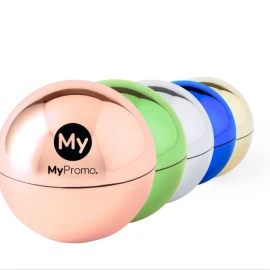 Lip balm ball | ABS and bee wax | Vanilla flavor | SPF15 protection