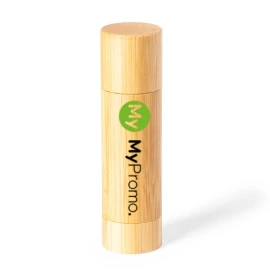 Lip balm stick | Bamboo case | Vanilla smell | SPF15 protection