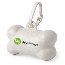 Waste bag Dispenser | Bamboo fibre | 15 biodegradable bags included | Bone shape