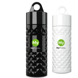 Join the Pipe Wasserflasche | Bio HDPE | 500ml | 3D-Diamantmuster