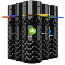 Join the Pipe waterfles | Bio HDPE | 500ml | Rubberen draaglus