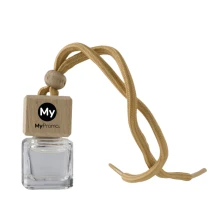 Refillable car freshener | Glass | Beechwood lid | No alcohol