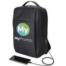 Laptop-Rucksack | Teppich | Mehrere Fächer | USB-A Öffnung an der Seite