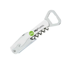 Kellnermesser | Rostfreier Stahl | Inkl. Kronkorkenöffner