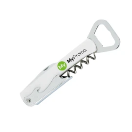 Cuchillo de camarero | Acero inoxidable | Incluye abrebotellas