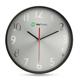 Wall Clock | Aluminum | Glass lens