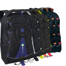 Rugzak | Polyester | Kleurrijke contrasterende bekleding