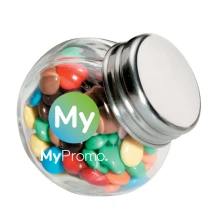 Chocolade pot | Glas, metaal | Stevig, herbruikbaar