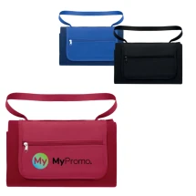 Foldable fleece blanket | Plastic coated PEVA reverse side | 150 x 120 cm