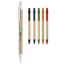 Stylo à bille recyclé | Papier | Recharge bleue