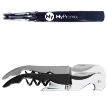 Flaschenöffner | Edelstahl | Inkl. klappbarem Messerl