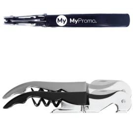 Bottle opener | Stainless steel | Incl. foldable knife