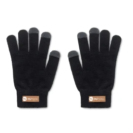 Gants tactiles | rPET | Étiquette en liège