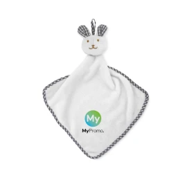 Asciugamano per bambini | Velluto poliestere 180g/m² | Con disegno di coniglio