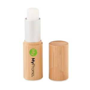 Sustainable lip balm | Bamboo case | Vanilla flavour