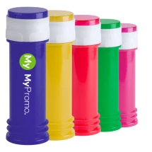 Bubbelfles plastic | Puzzel op het deksel | 60ml