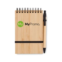 A6 Blocnote | Bamboe | Incl. pen