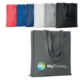 Tote bag | 140g/m2 | Cotton | Long handles | Gussets | Many colors