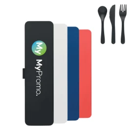 Set de couverts | PP | Etui inclus | Réutilisable