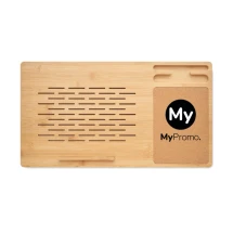 Laptopstandaard | Ventilatieopeningen | Kurk muismat | Bamboe