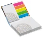 Bloc-notes A5 avec couverture rigide | Papier | 80 g/m2 | Inclut des marqueurs de page colorés