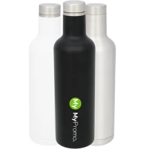 Thermofles | Koper & metaal | 750ml | Koude dranken voor 48 uur of warm voor 12 uur
