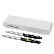 Pennenset stylus balpen en rollerball | Geneva | Blauwschrijvend