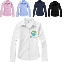 Bluse für Frauen | Baumwolle | Einheitsgröße | Mit Button-Down-Kragen