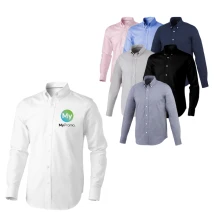 Langärmliges Hemd | 100% Baumwolle | Button-Down-Kragen