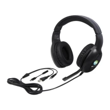Gaming headphones | ABS | 2 Metre wired cable | With included adapters