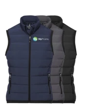 Isolierter Bodywarmer für Frauen | 100% Polyester | Mit 2 Vordertaschen