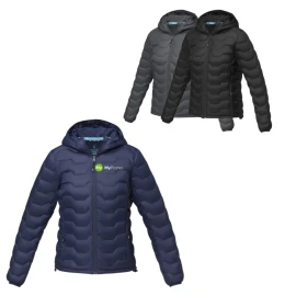 Insulated jacket | Recycled nylon | Padded with recycled feathers | For women